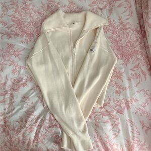 ALO Yoga Cream Scholar Knit